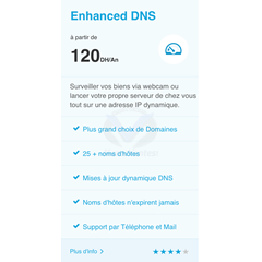 DDNS Service pour 25 Hote un ans Enhanced DDNS